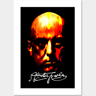 Aleister Crowley Signature Posters and Art